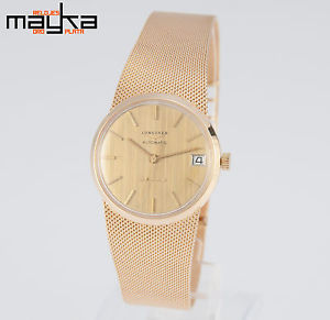Longines Automatic 5 Stars Yellow Gold 18k