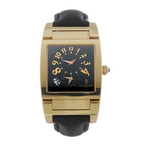 De Grisogono Instrumento Uno yellow dual time gold 33 mm