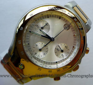 BMW M Style Power Motorsport M3 M4 M5 M6 Swiss Made Automatic Chronograph Watch