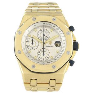 Audemars Piguet Royal Oak Offshore Chrono 18K Yellow + Papers+ Warranty