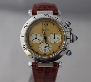 Cartier Pasha Quartz Chronograph Ref. 1050 44mm