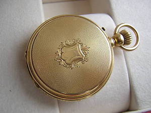 D. Lebet et fils Victor Buttes Chronometer pivoted detend eschapment  circa 1900