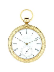 James Hornby Liverpool Lever Fusee 18K Gold Circa 1850