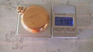 J.Assmann in 14kt gold pocket watch