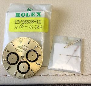 Rolex Dial/Quadrante + Set Sfere/mani For Daytona 16518/16523/16528/16568NR NEW!