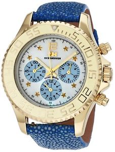 3H Women's CH1T Tintangraph Titanium Gold PVD Automatic Chronograph Date Watch