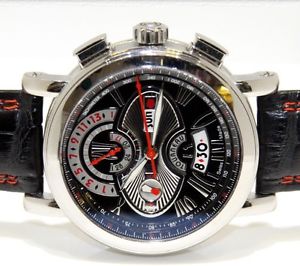 Tourneau Gotham Automatic Chronograph Men's Swiss Watch Gold Rotor 7750 Valjoux