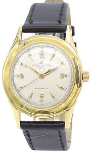 Men's Vintage Ulysse Nardin Automatic Gold Plated Doctor Dial Watch