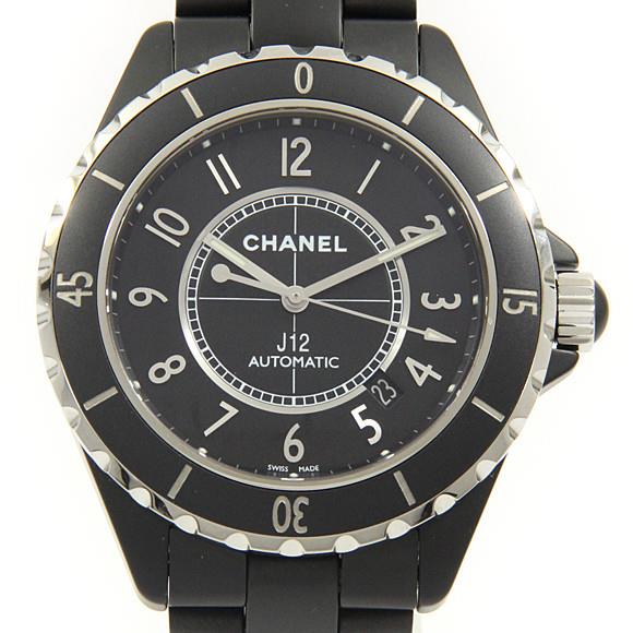 Used[B] Watch Chanel H3131 J12 42mm matte ceramic Self winding Black Arabic S0C