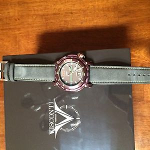 Visconti Abyssus Full-Dive 1000M. Purple Wristwatch