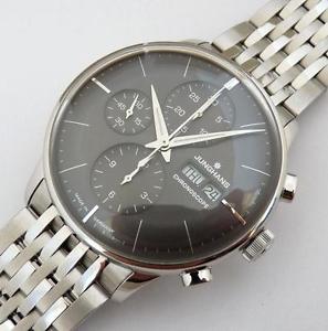 Junghans Meister Telemeter Chronograph 027/4324.45 Box & Papers. Excellent.