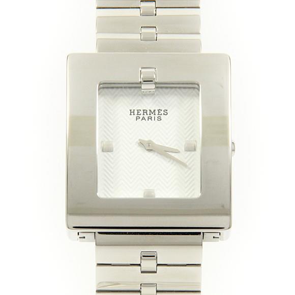 Used[B] Watch Hermes BE1.210 belt watch Quartz White With our original BOX I9O