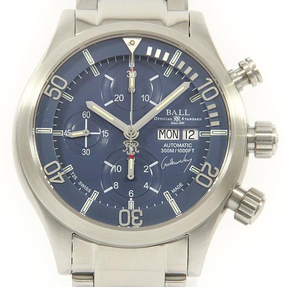Used[B] Watch BALL Engineer Master II diver free fall LIMITE Blue G3D