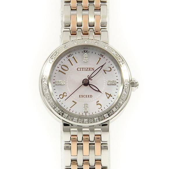 Used[B] Watch Citizen H030-T020003 / ER8044-59W Exceed Pink Shell Diamond T3C