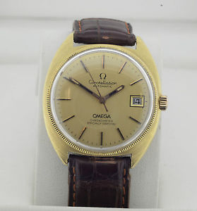 OMEGA CONSTELLATION AUTOMATIC CHRONOMETER WATCH 18K SOLID GOLD CAL.564 (WORKING)