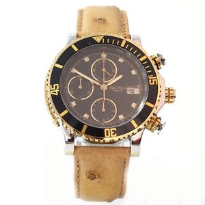 Paul Picot Chronograph Swiss Made Eta 2892 Dubois Dépraz Herrenuhr P7006322.332