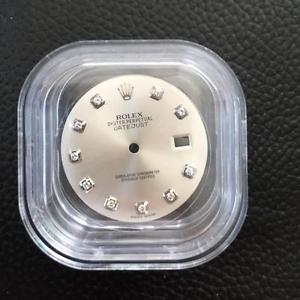 Rolex 16xxx: Original Diamond Indexes Argente Dial
