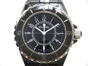 Used[A] Watch CHANEL J12 Quartz black ceramic I9V