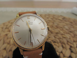 Zenith cal.133.8 Bumper   Rose Gold 18k Nice Condition!