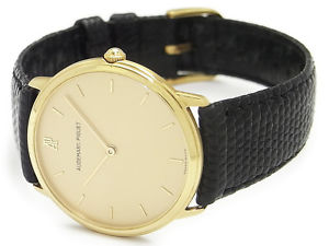 Audemars Piguet Ultra Thin (Slim) 18K Yellow Gold Men’s Quartz Watch