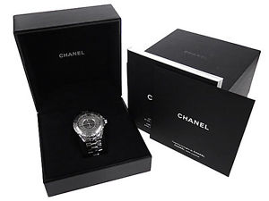 Chanel J12 Automatic 42mm H2934 Chromatic Ceramic Watch Excellent++ Japan W/Box