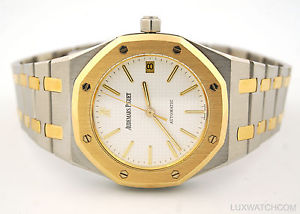 AUDEMARS PIGUET ROYAL OAK AUTOMATIC 14790SA STAINLESS STEEL 18K YELLOW GOLD