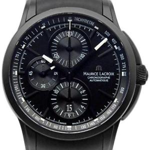 Pre-Owned MAURICE LACROIX Automatic Black Dial Men Watch PT6188-SS001-331, ML