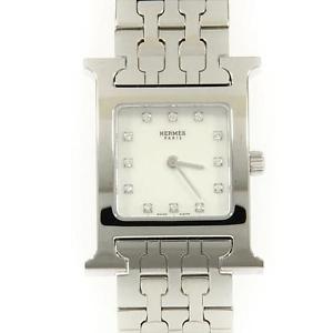 Authentic HERMES HH1.210 H Watch  Quartz  #260-001-706-1278