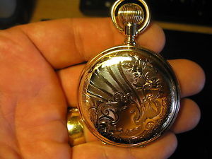 18's Rockford Hunter 21 Jewel 14K Solid Gold Pocket Watch Not Scrap Near Mint