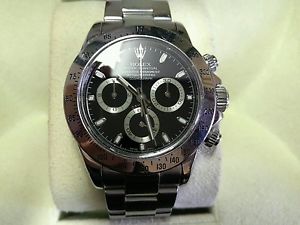 Rolex Daytona quad. Nero