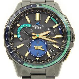 Authentic CASIO OCW-G1100E-1AJF Oceanus GPS Solar Quartz  #260-001-796-8614
