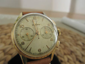 Rare Zenith cal.143 Excelsior Park Oro Yellow Gold 18k