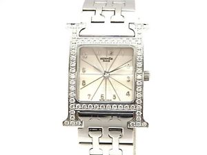 Used[A] Watch HERMES H Watch HH1.230 Quartz Gyoushe SS G7P