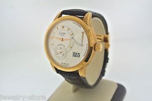 Glashutte Original PanoDate PanoReserve 18k Rose Gold Men's Watch 65-01-01-01-04