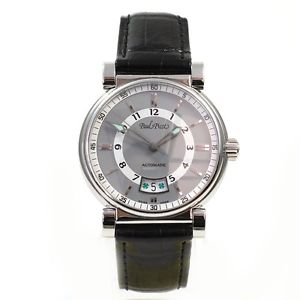 Paul Picot Automatique classique Montre Hommes Bracelet En Cuir Date