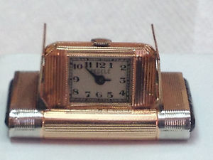 Antique FRODSHAM Purse Pocket Watch  platinum + 14k Solid Rose gold