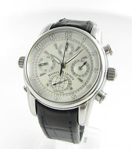 Maurice Lacroix Masterpiece GMT Globe Automatik-Chronograph-42 mm!