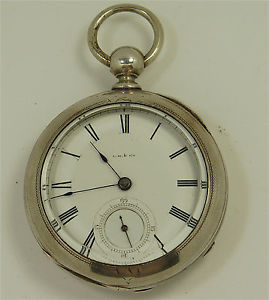 Rare! Illinois Lehigh  Valley Railroad Pocketwatch