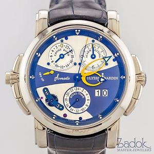 Ulysse Nardin Sonata Cathedral Automatic 18K White Gold 42mm Men's Watch 670-88