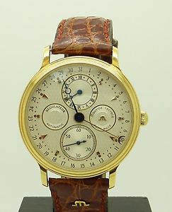 18K GOLD MAURICE LACROIX MASTERPIECE AUTOMATIC REGULATEUR LIMITED EDITION 19059
