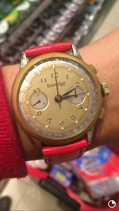 Eberhard pre Extra Fort 1932 cronografo d'epoca