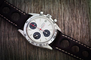 Vintage Eberhard Champion chronograph automatic Lemania 5100 stainless steel
