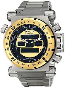 New Invicta COALITION FORCE INTRINSIC SS Gold Dial Men's Watch INVICTA-13074,MR