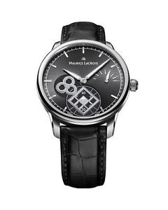 New Maurice Lacroix Masterpiece Roue Carree Seconde MP7158-SS001-90 Swiss Made