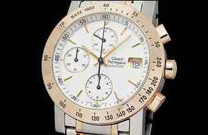 Auth Girard-Perregaux GP7000 Chronograph 7050 PG/SS Auto Men's Watch(S A2775)