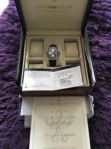 Dreyfuss & Co Gents Valjoux Automatic Watch Chronograph RRP £1799.99
