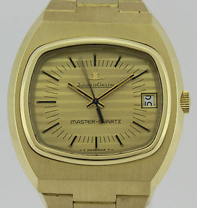 JAEGUER-LECOULTRE MASTER-QUARTZ 18K GOLD
