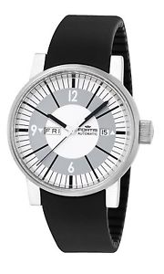 Fortis Mens 623.10.37 SI.01 Spacematic Classic White Automatic Day-Date Watch