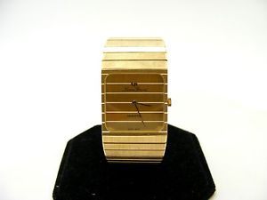 Lucien Piccard 14K Yellow Gold Watch