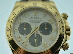 Rolex DAYTONA YELLOW GOLD RACING DIAL
